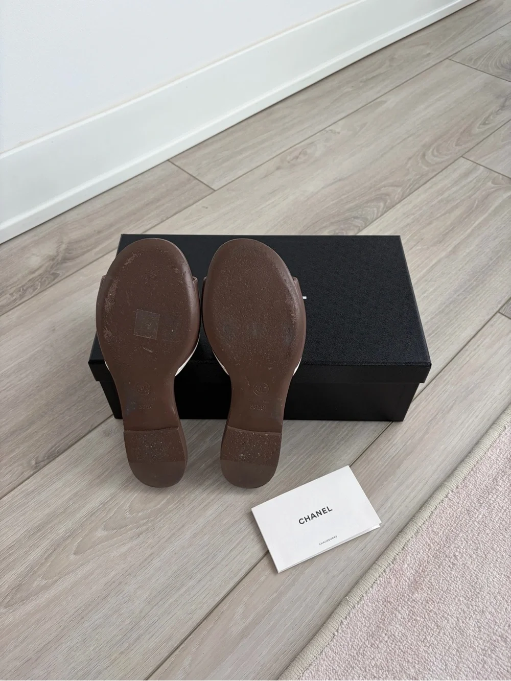 Chanel CC Slide Sandals